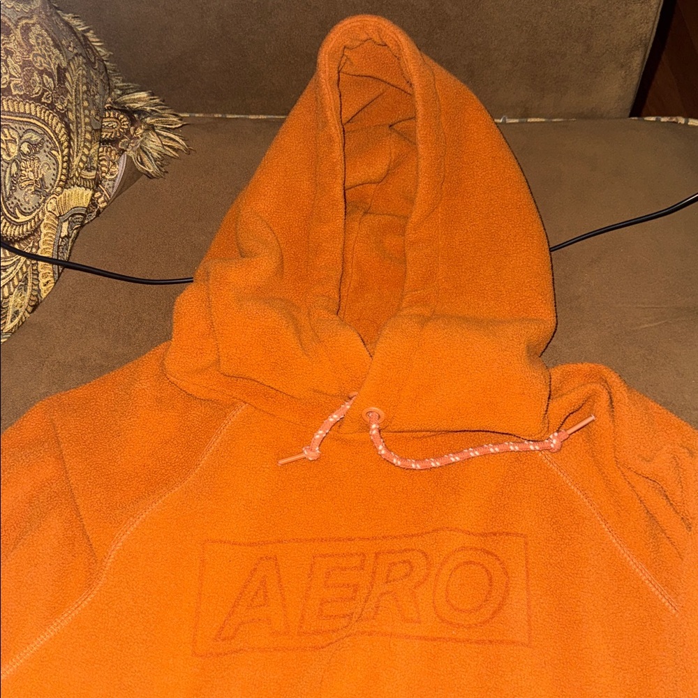 Aeropostale Orange Hoodie Pullover